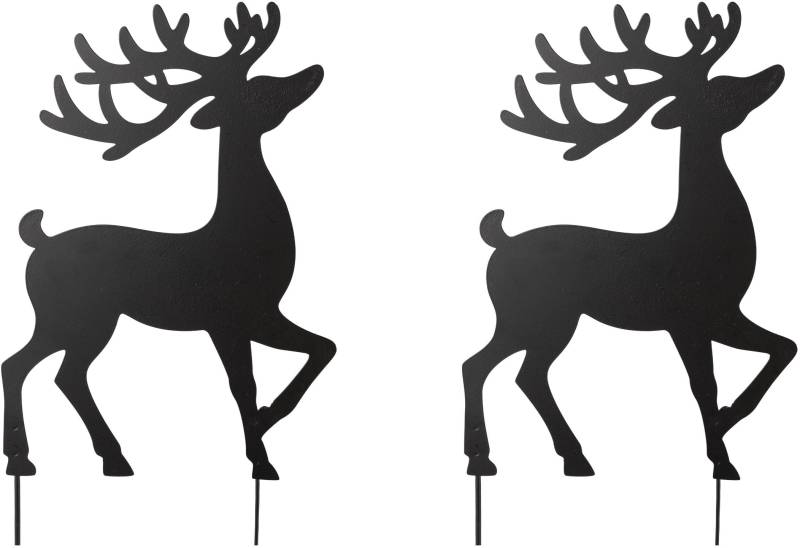 Creativ deco Weihnachtsfigur »Weihnachtsdeko«, Hirsch zum Stecken von Creativ deco