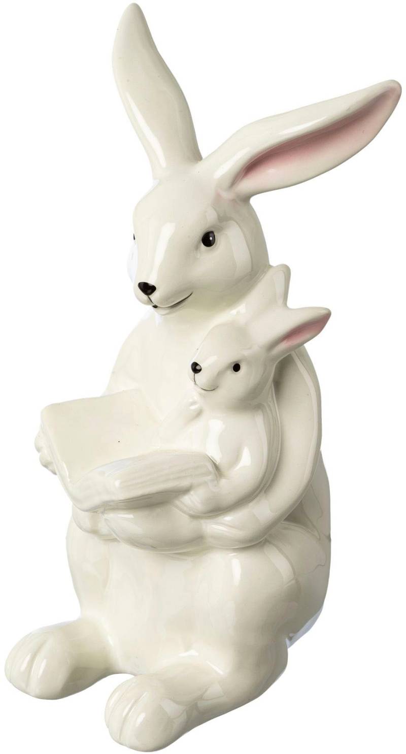 Creativ home Osterhase »Osterdeko mit fröhlichem Gesicht«, Hase aus Keramik, Höhe 22,50 cm von Creativ home