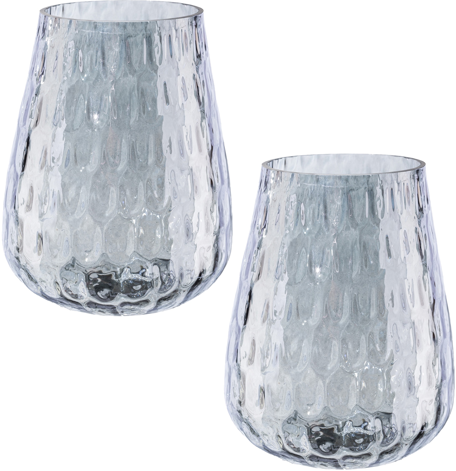 Creativ home Windlicht »Weihnachtsdeko«, (Set, 2 St.), aus Glas von Creativ home