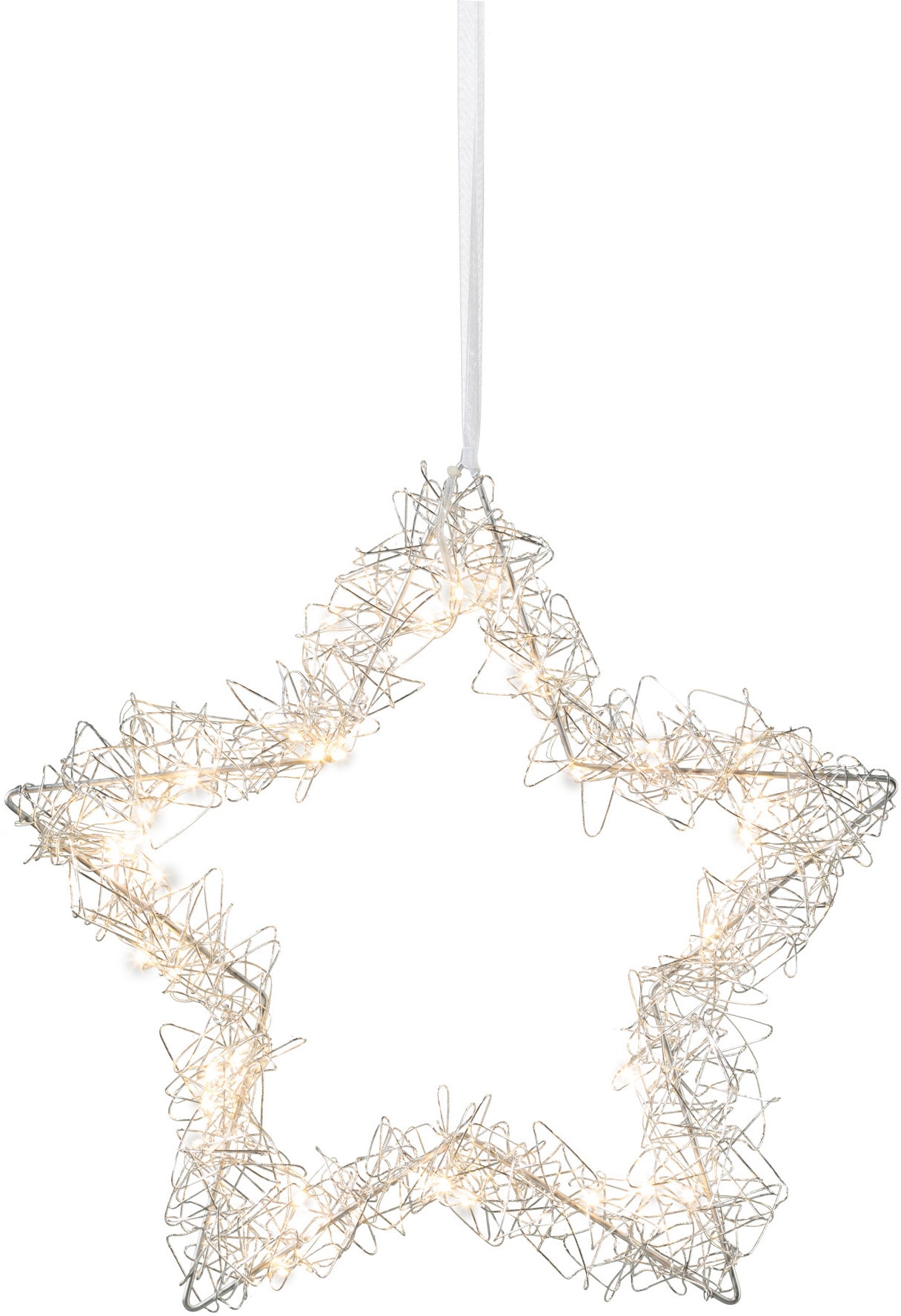 Creativ light Dekostern »Weihnachtsdeko«, (1 St.), mit 35 LED von Creativ light