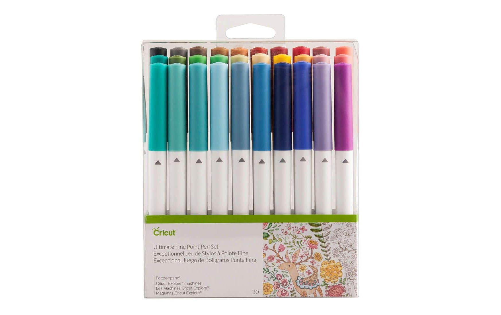 Cricut Dekorierstift »Ulitmate Fine Point«, (Set), Kompatibel Cricut Maker 3, Cricut Maker, Cricut Explore Air 2 und 3 von Cricut