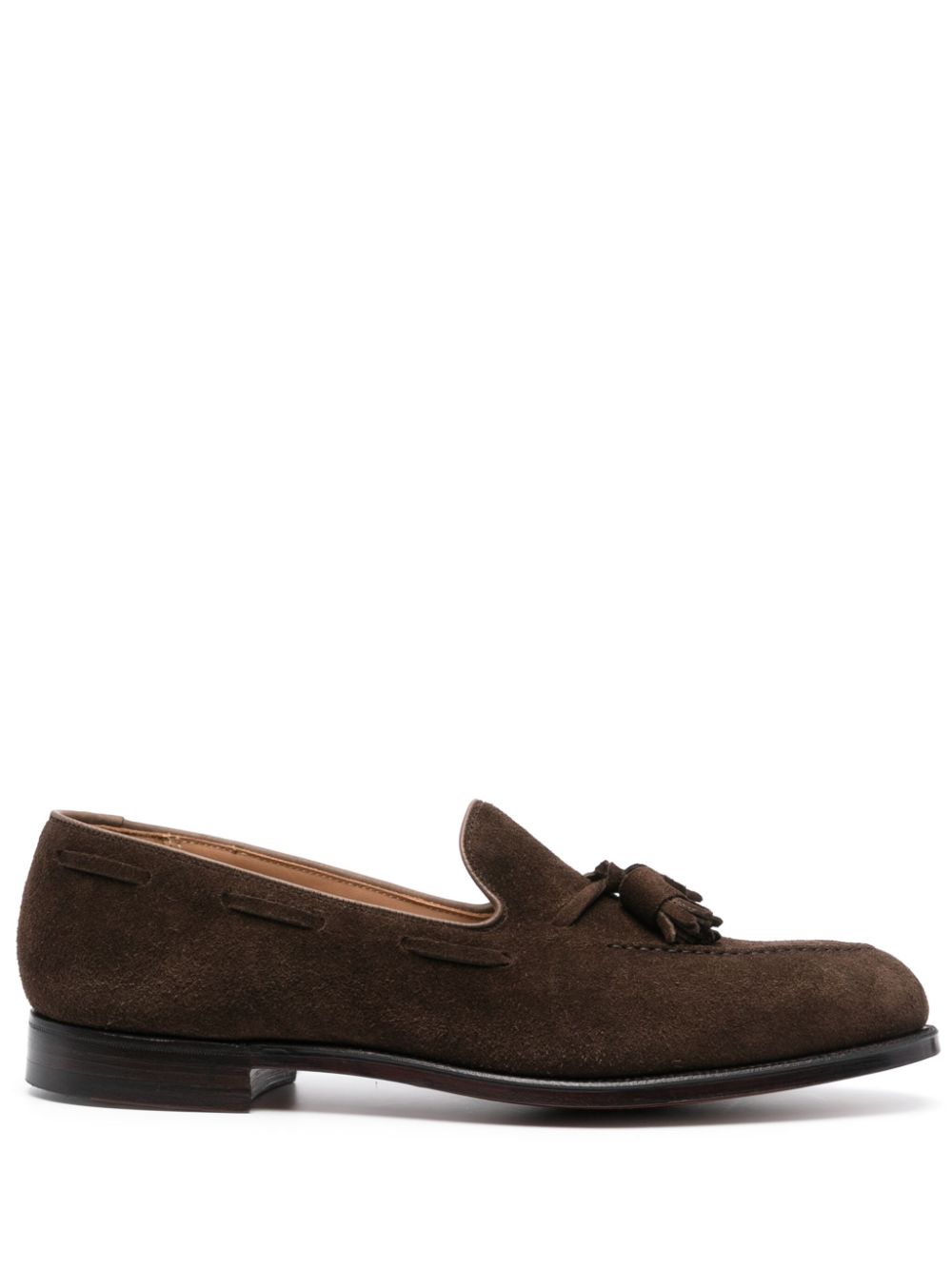 Crockett & Jones Cavendish 30mm suede loafers - Brown von Crockett & Jones