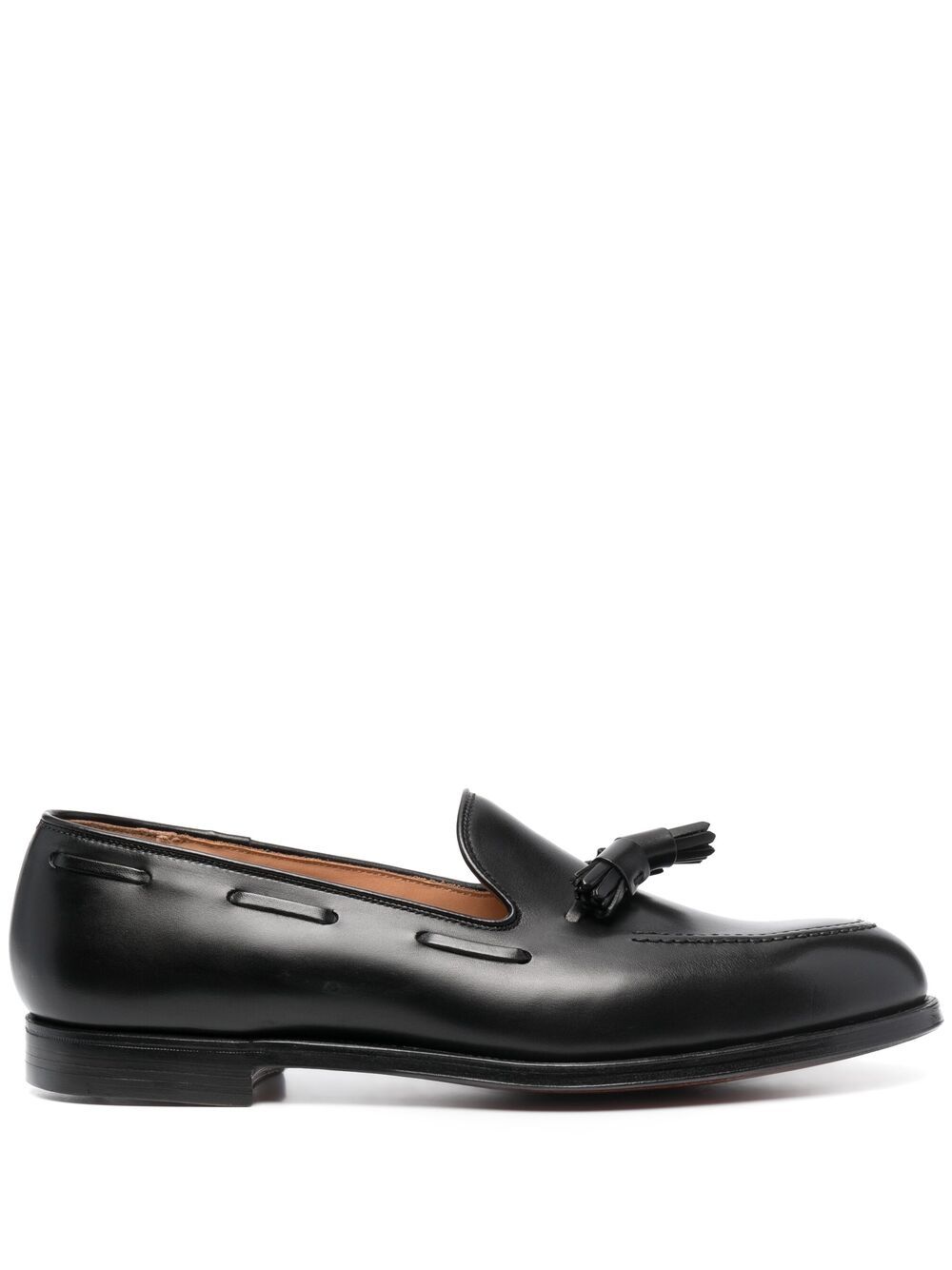 Crockett & Jones Cavendish leather loafers - Black von Crockett & Jones