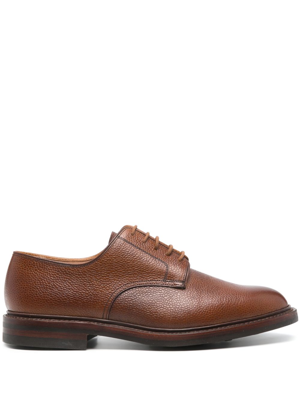 Crockett & Jones Gasmere leather derby shoes - Brown von Crockett & Jones