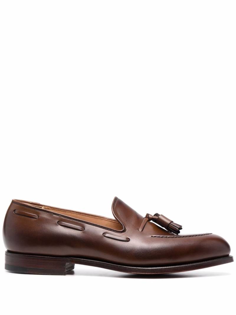 Crockett & Jones tassel trim loafers - Brown von Crockett & Jones