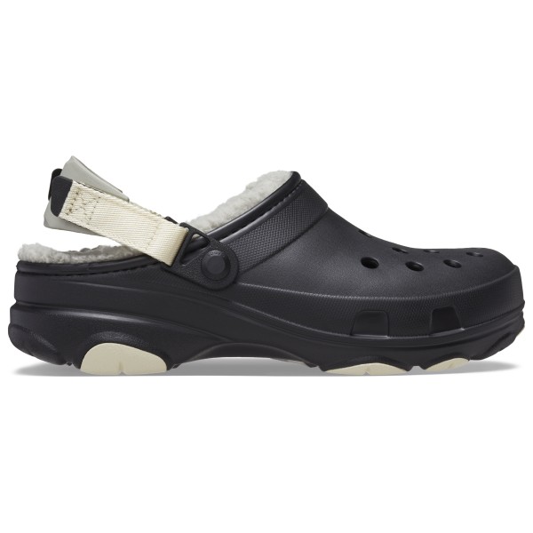 Crocs - Classic All Terrain Lined Clog - Hüttenschuhe Gr M11 grau/schwarz von Crocs