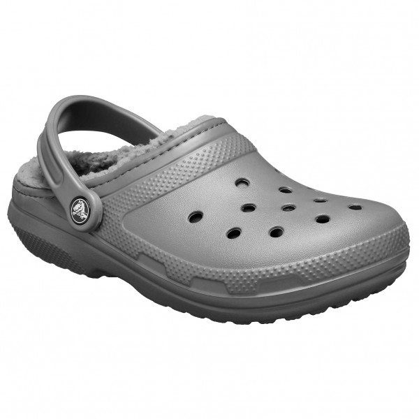 Crocs - Classic Lined Clog - Sandalen Gr M4 / W6 grau von Crocs