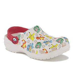 Crocs Classic Pokemon Kinder Clog Weiss von Crocs