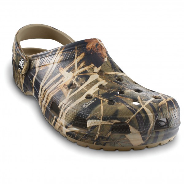 Crocs - Classic Realtree - Sandalen Gr M5 / W7 braun von Crocs