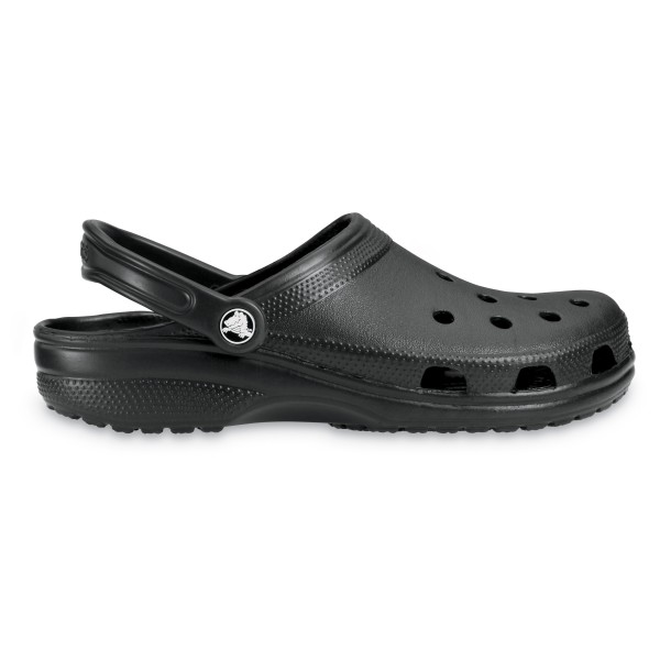 Crocs - Classic - Sandalen Gr M10 / W12 grau/schwarz von Crocs