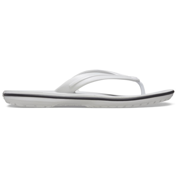 Crocs - Crocband Flip - Sandalen Gr M10 / W12 grau von Crocs