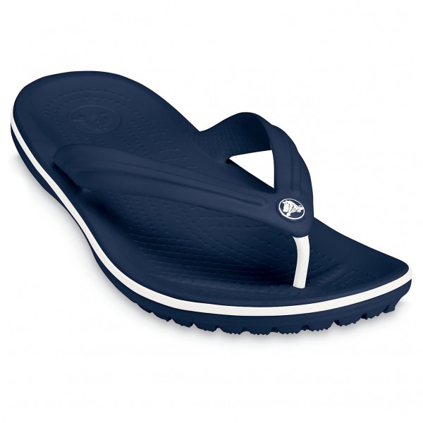 Crocs - Crocband Flip - Sandalen Gr M12 blau von Crocs