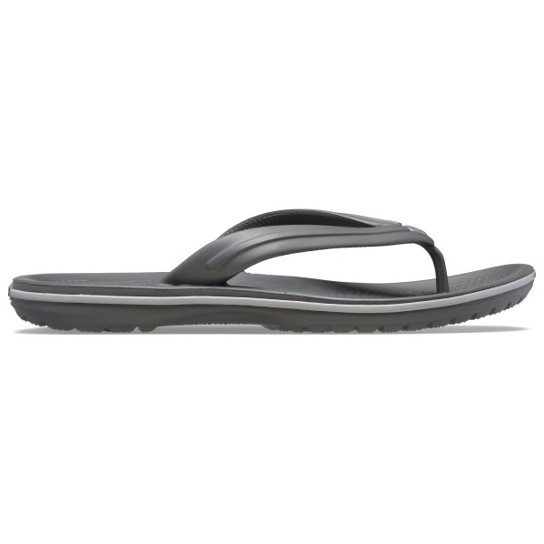 Crocs - Crocband Flip - Sandalen Gr M5 / W7 grau von Crocs