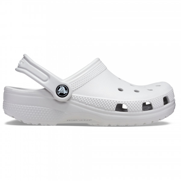 Crocs - Kid's Classic Clog - Sandalen Gr J1 grau/weiß von Crocs