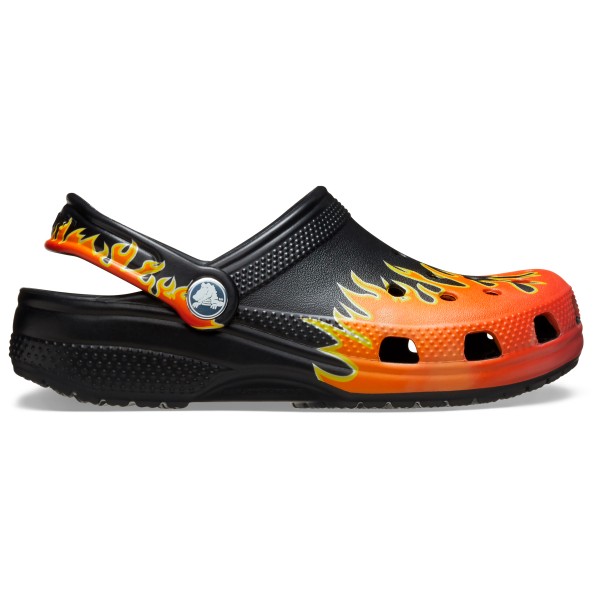 Crocs - Kid's Classic Flames Clog - Sandalen Gr 22-23 schwarz von Crocs