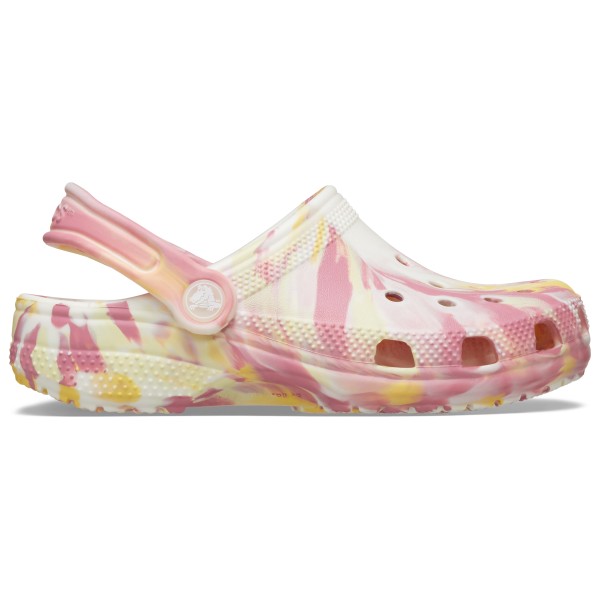 Crocs - Kid's Classic Glow Marbled Clog - Sandalen Gr 27-28 rosa/beige von Crocs