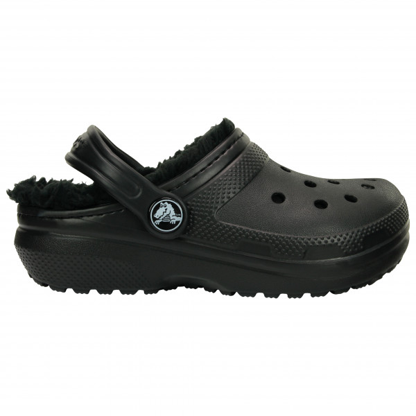 Crocs - Kid's Classic Lined Clog - Hüttenschuhe Gr C11 schwarz von Crocs