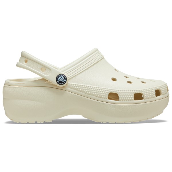 Crocs - Women's Classic Platform Clog - Sandalen Gr 36-37;37-38;38-39;39-40;41-42;42-43 beige;schwarz;weiß von Crocs