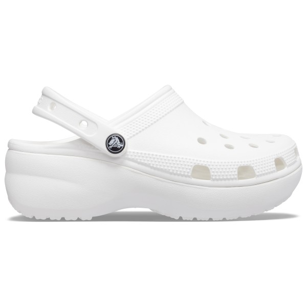 Crocs - Women's Classic Platform Clog - Sandalen Gr 39-40 weiß von Crocs