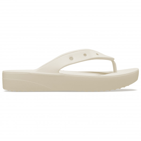 Crocs - Women's Classic Platform Flip - Sandalen Gr W11 beige Crocs - Women's Classic Platform Flip - Sandalen Gr W11 beige von Crocs