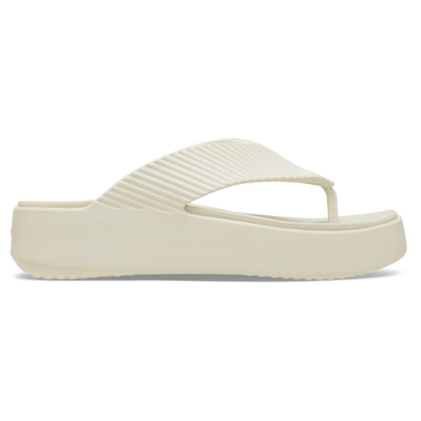 Crocs - Women's Getaway Groove Platform Flip - Sandalen Gr 36-37 beige von Crocs