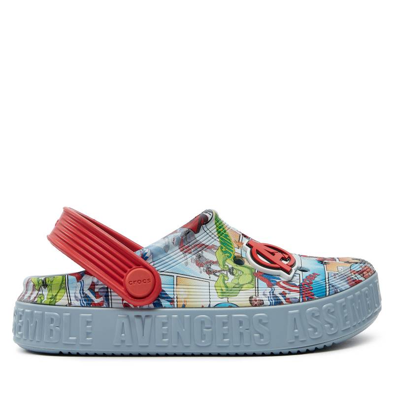 Pantoletten Crocs Avengers Off Court Clog K 209943 Blau von Crocs