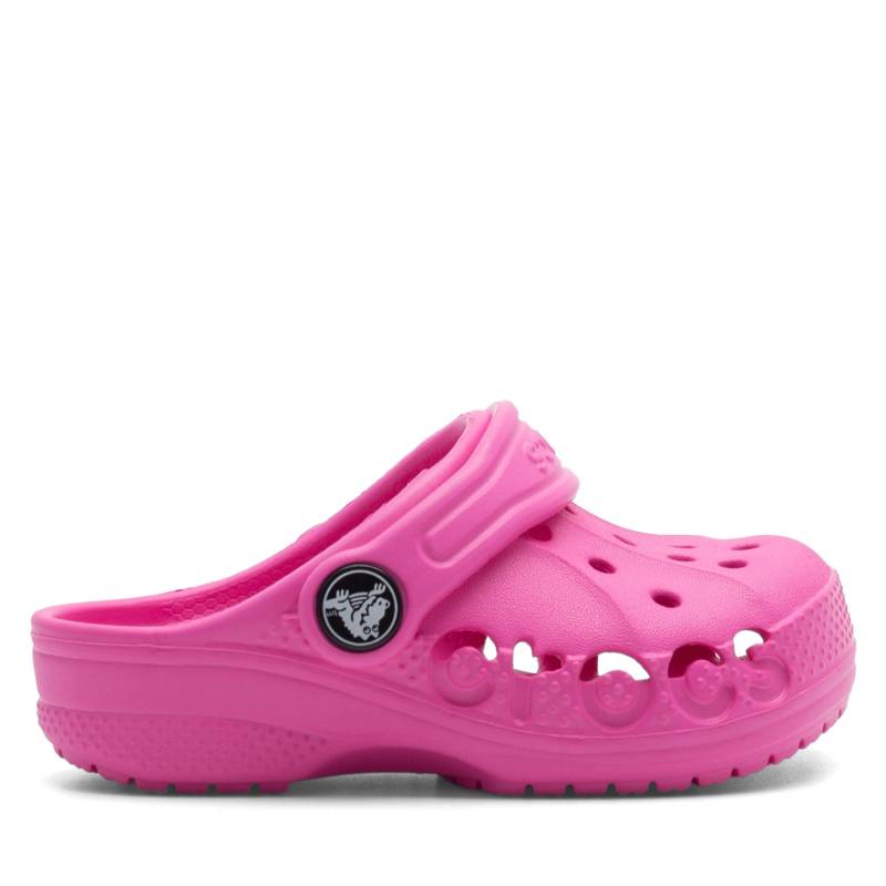 Pantoletten Crocs BAYA CLOG T 207012-6QQ Rosa von Crocs