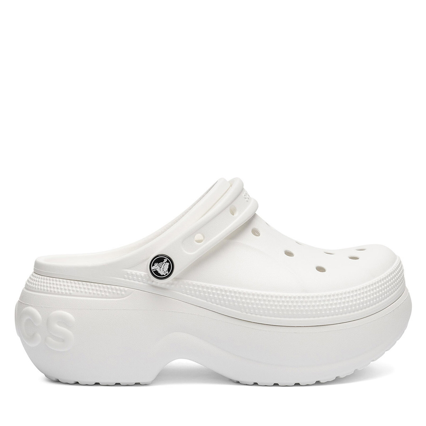 Pantoletten Crocs BELLA CLOG 210062-100 Weiß von Crocs