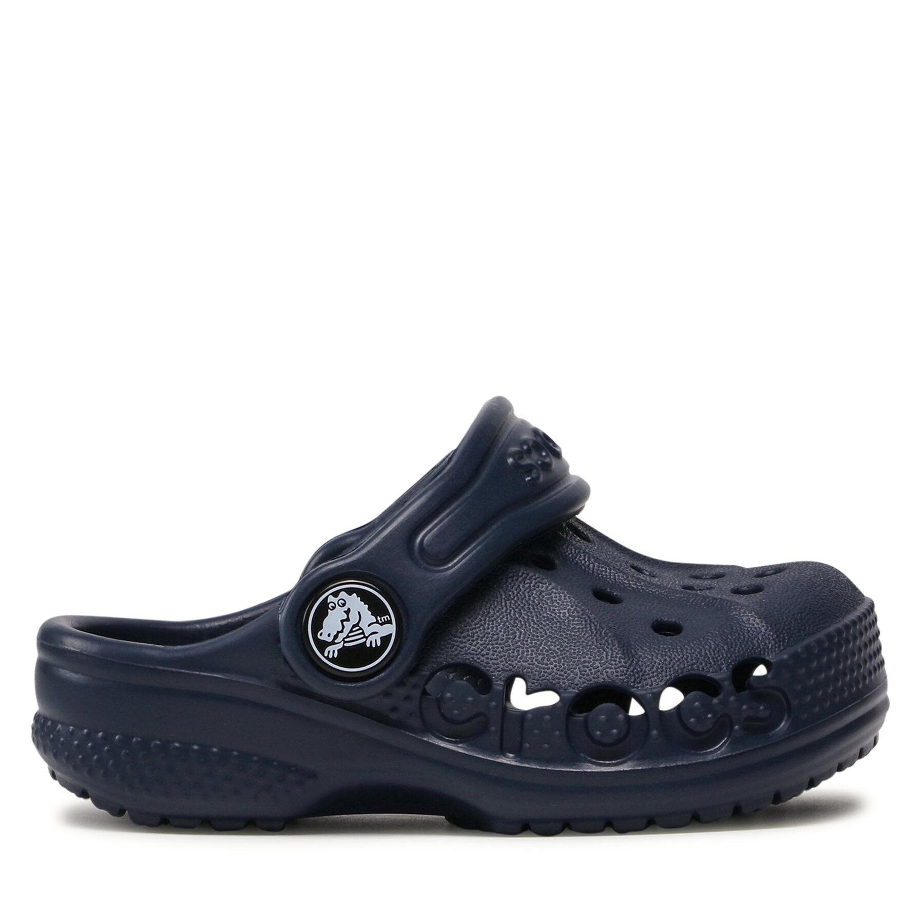 Pantoletten Crocs Baya Clog K 205483 Dunkelblau von Crocs