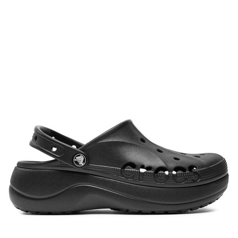 Pantoletten Crocs Baya Platform Clog 208186-001 Schwarz von Crocs