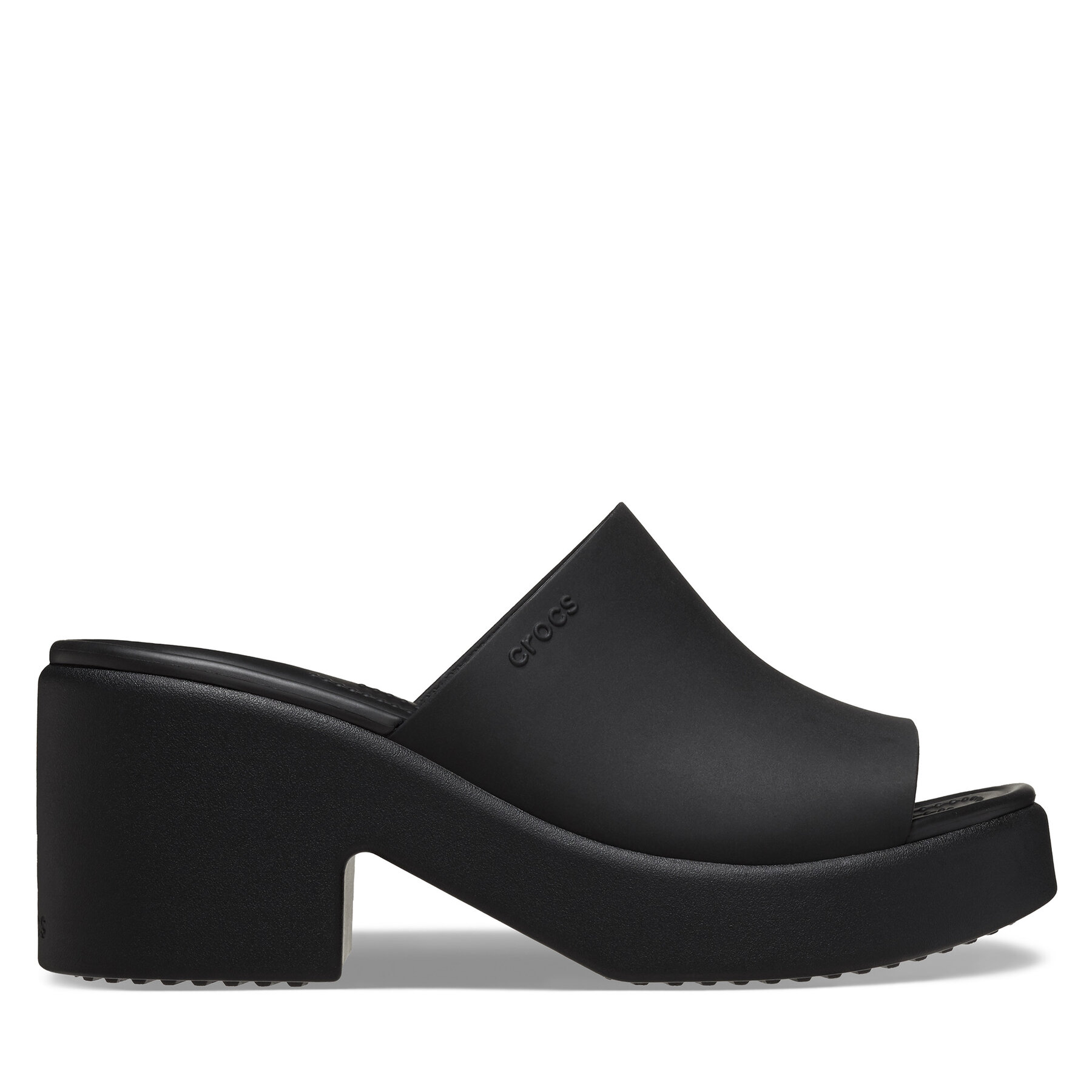 Pantoletten Crocs Brooklyn Slide Heel 209408 Schwarz von Crocs