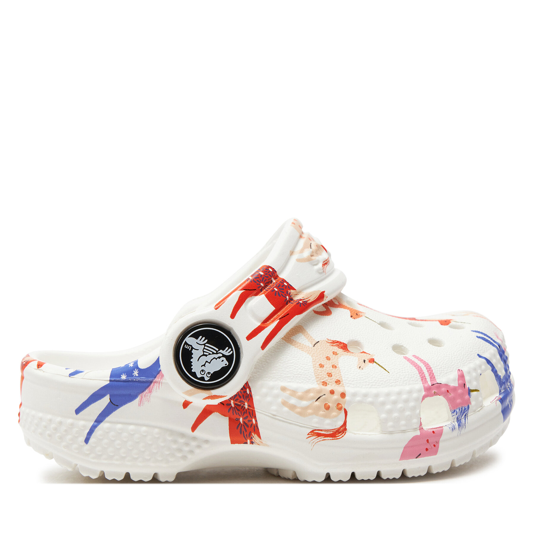 Pantoletten Crocs Classic Character Print Clog T 209697 Weiß Pantoletten Crocs Classic Character Print Clog T 209697 Weiß von Crocs