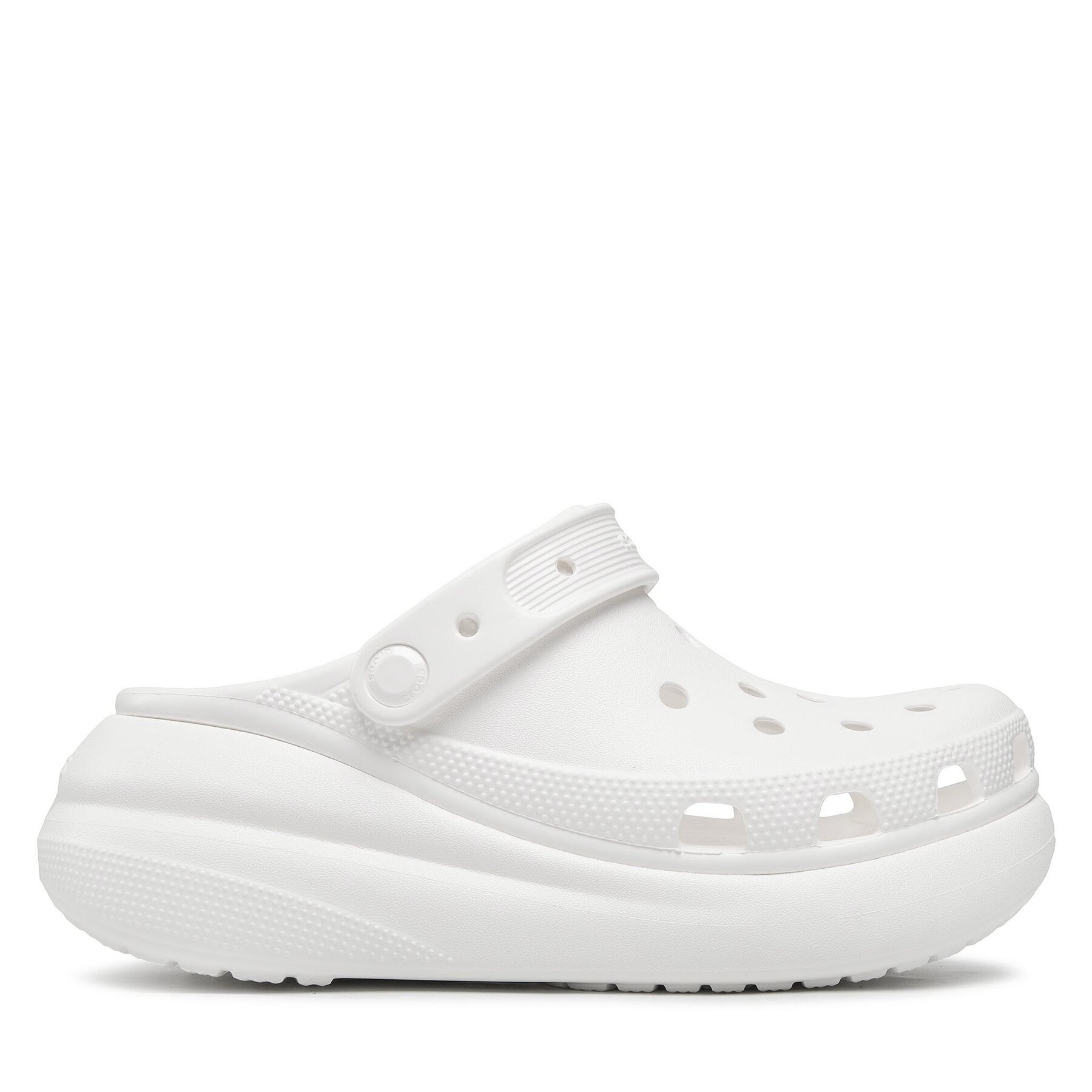 Pantoletten Crocs Classic Crush Clog 207521 Weiß von Crocs