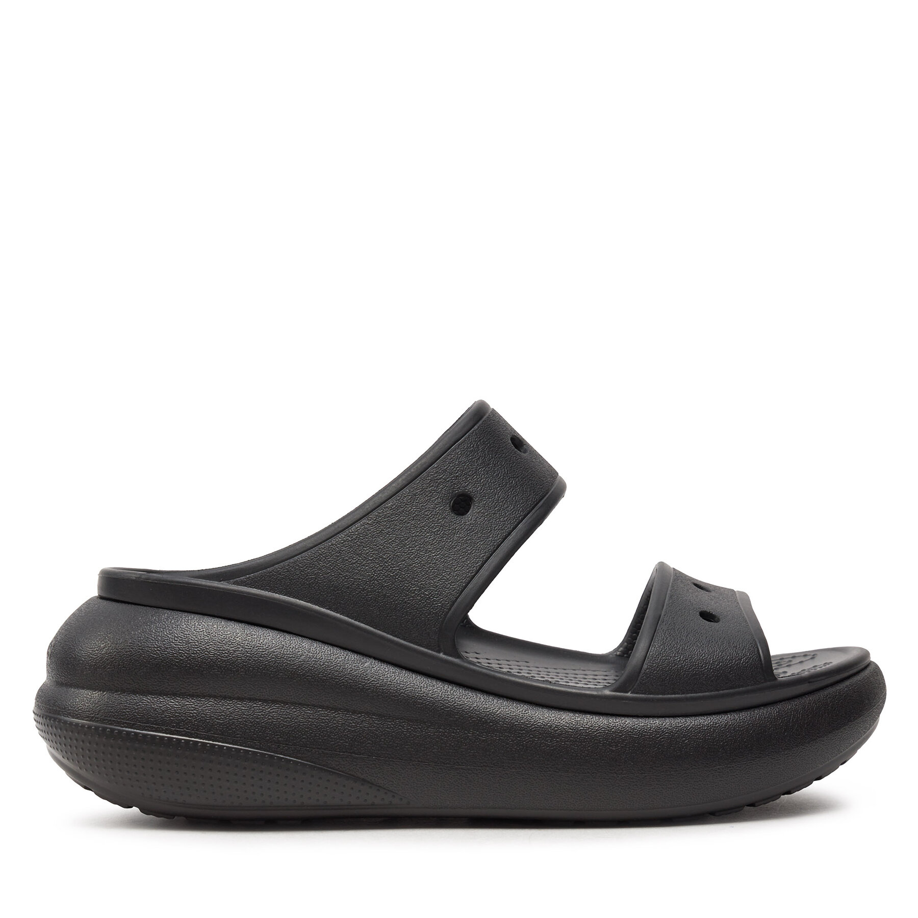 Pantoletten Crocs Classic Crush Sandal 207670 Schwarz von Crocs