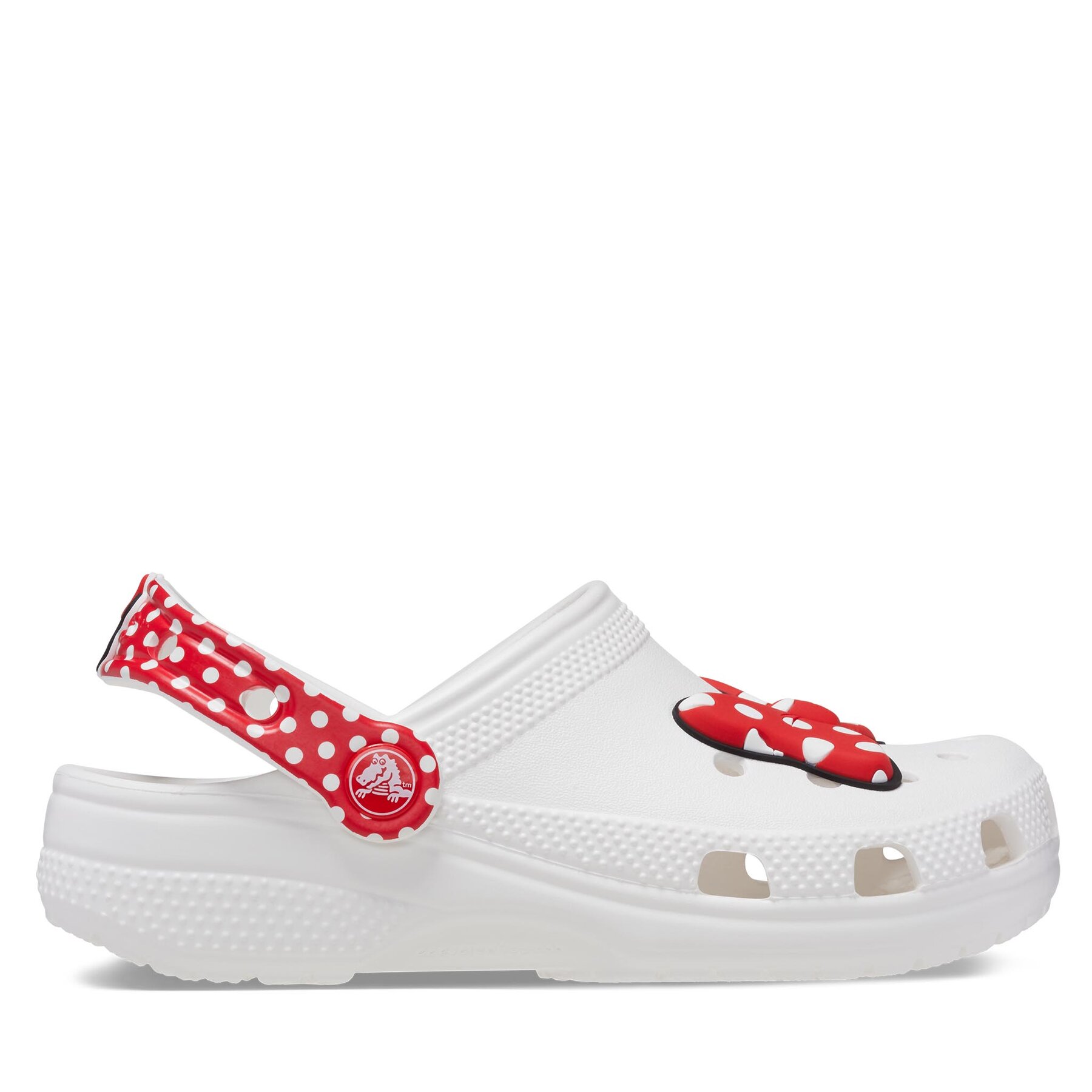 Pantoletten Crocs Classic Disney Minnie Mouse Clog T208710 Weiß von Crocs