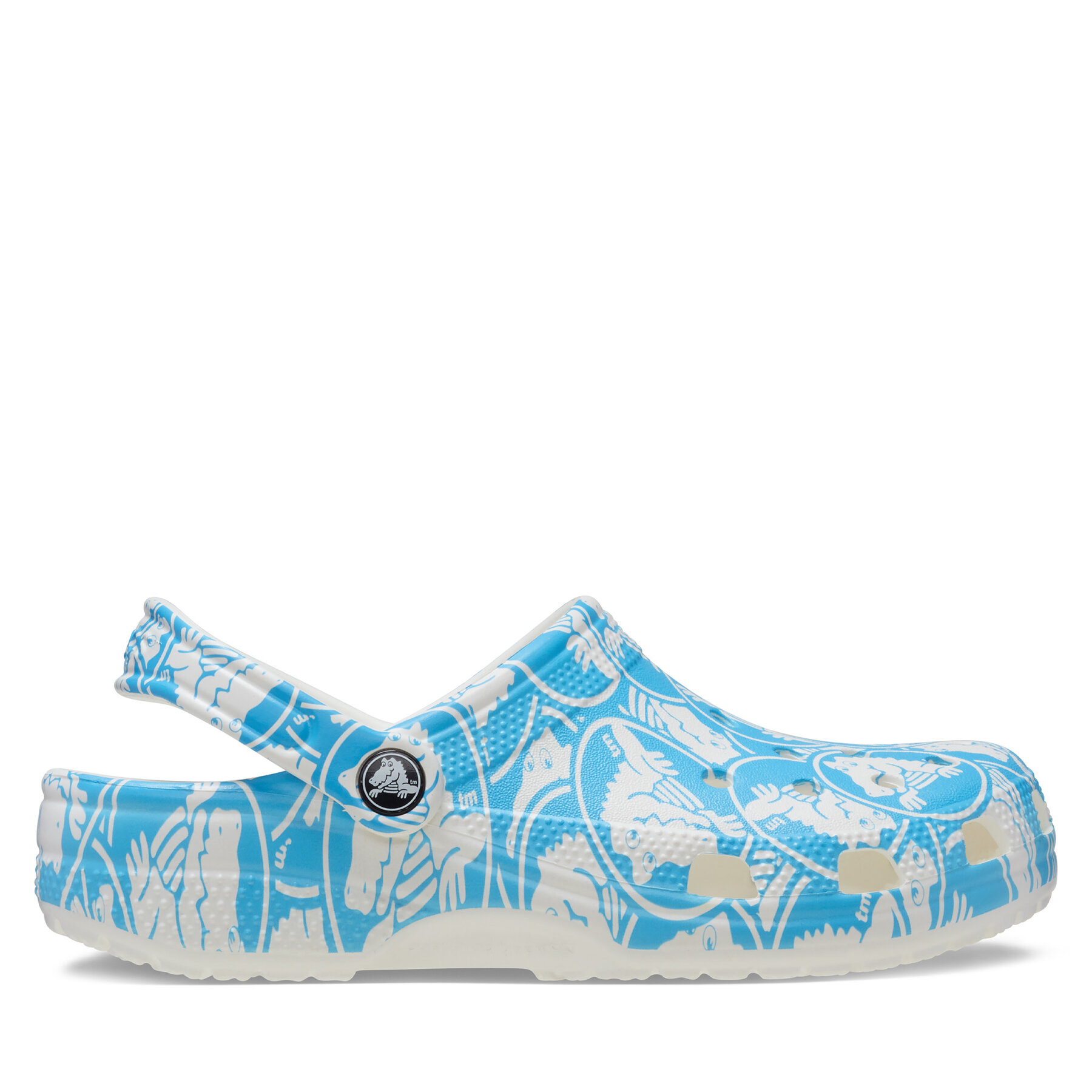 Pantoletten Crocs Classic Duke Print Clog 210003 Blau Pantoletten Crocs Classic Duke Print Clog 210003 Blau von Crocs