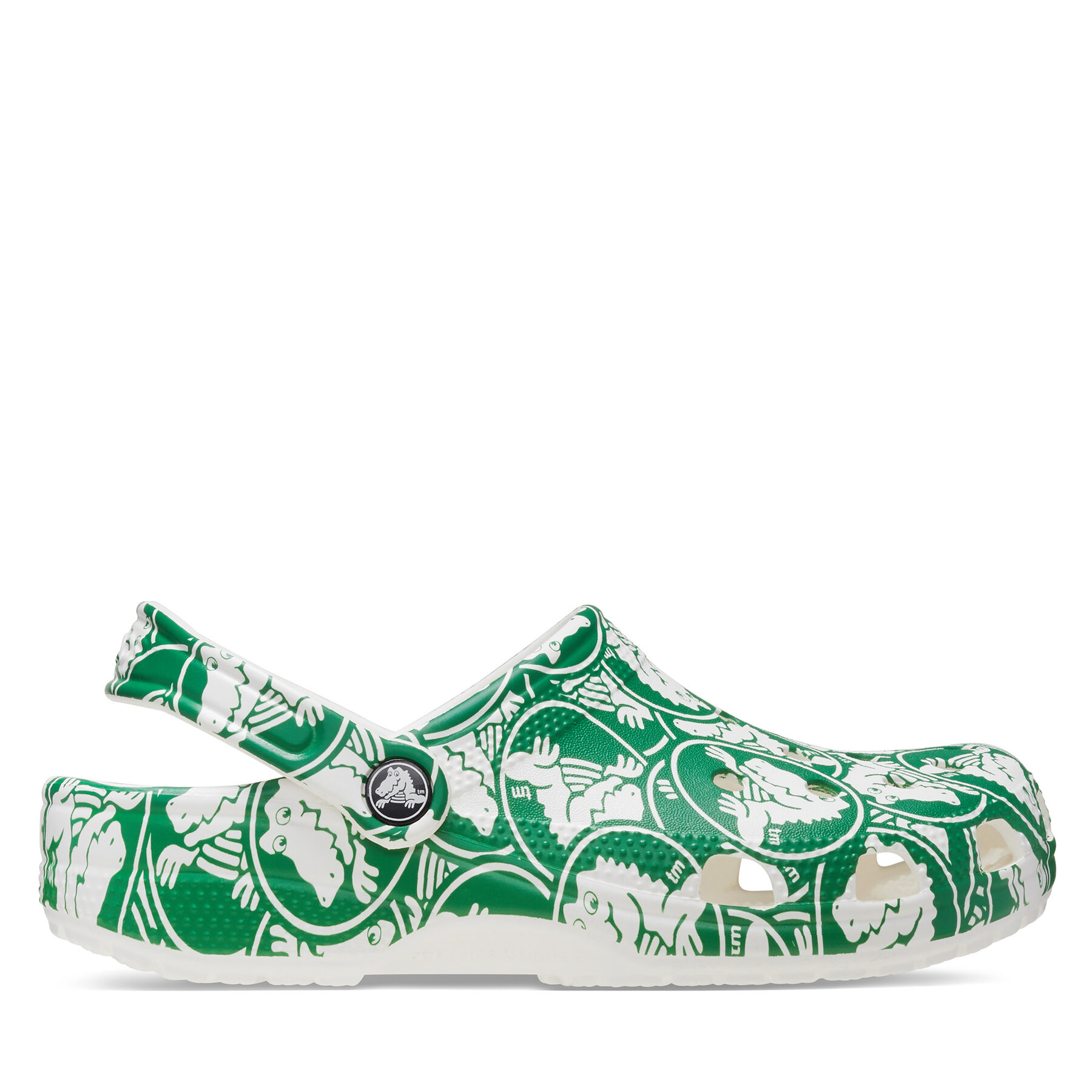 Pantoletten Crocs Classic Duke Print Clog 210003 Grün Pantoletten Crocs Classic Duke Print Clog 210003 Grün von Crocs