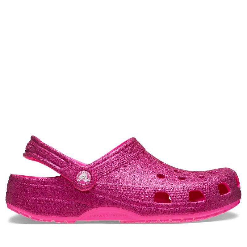 Pantoletten Crocs Classic Glitter Clog 205942 Rosa von Crocs