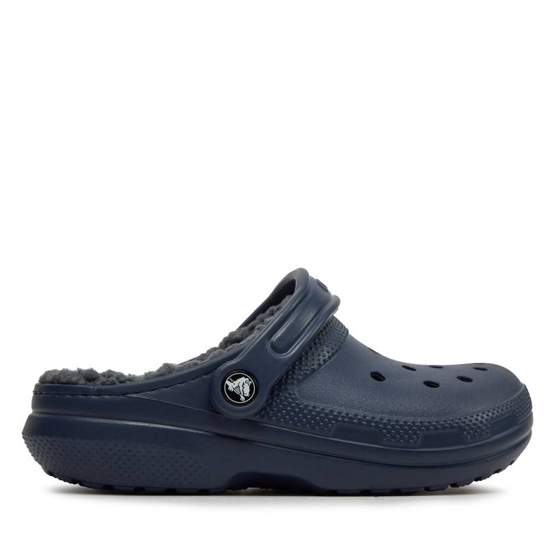 Pantoletten Crocs Classic Lined Clog 203591 Dunkelblau von Crocs