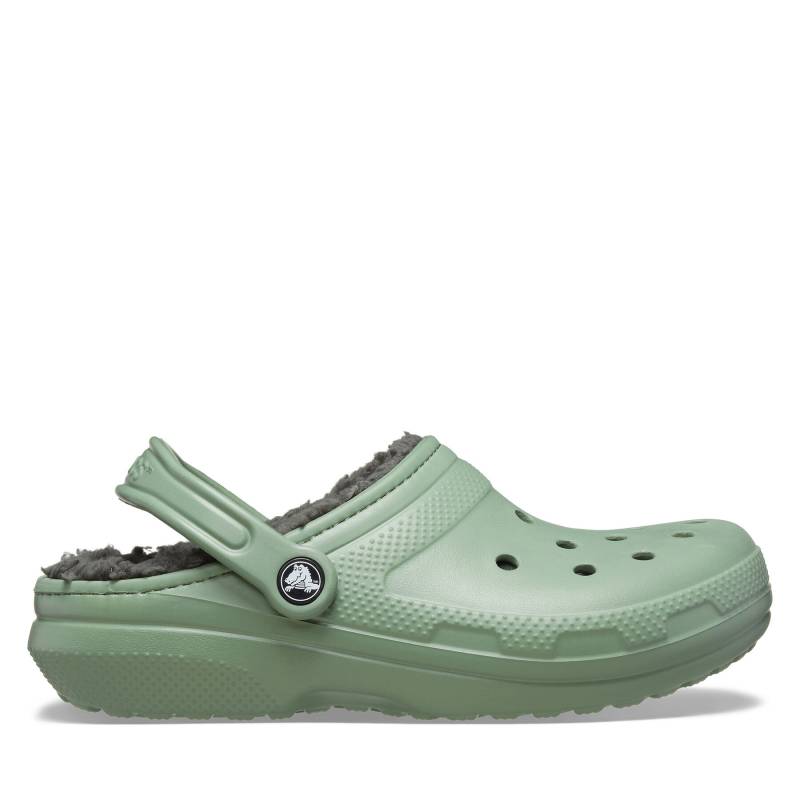 Pantoletten Crocs Classic Lined Clog 203591 Grün von Crocs