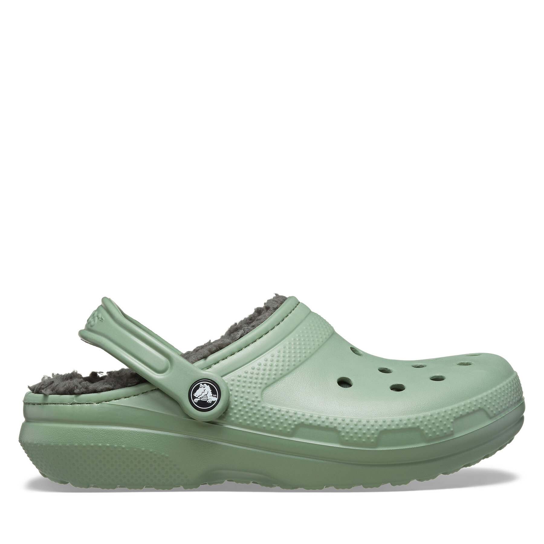 Pantoletten Crocs Classic Lined Clog 203591 Grün Pantoletten Crocs Classic Lined Clog 203591 Grün von Crocs