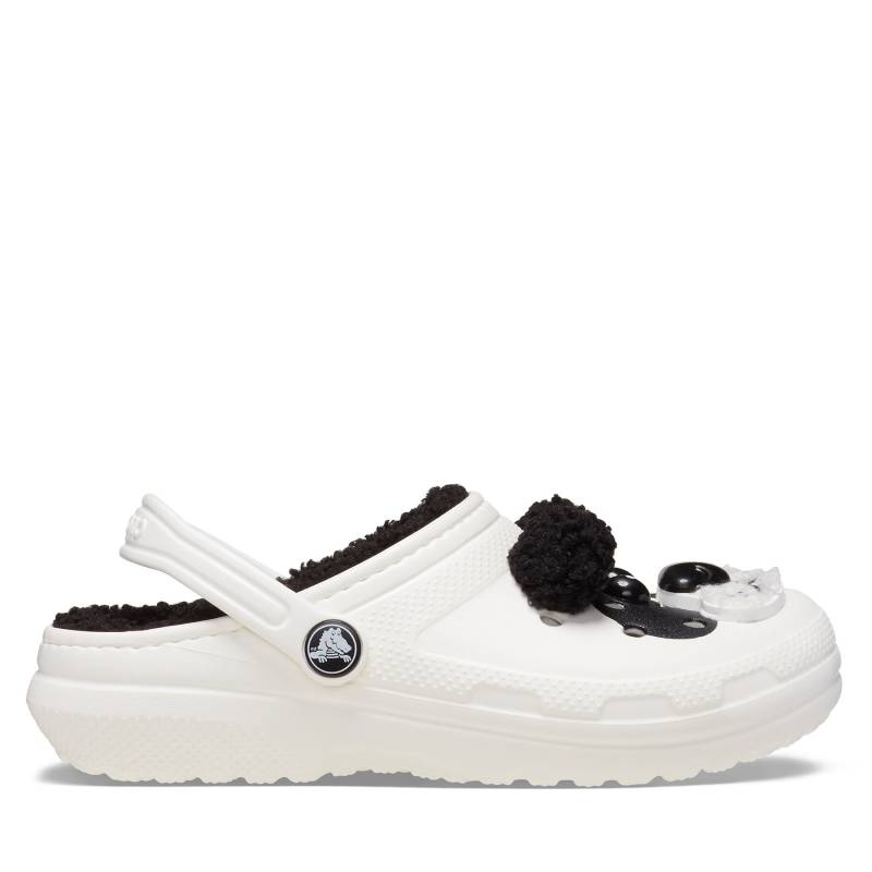 Pantoletten Crocs Classic Lined Iam Panda Bear Clog T 210395 Weiß von Crocs