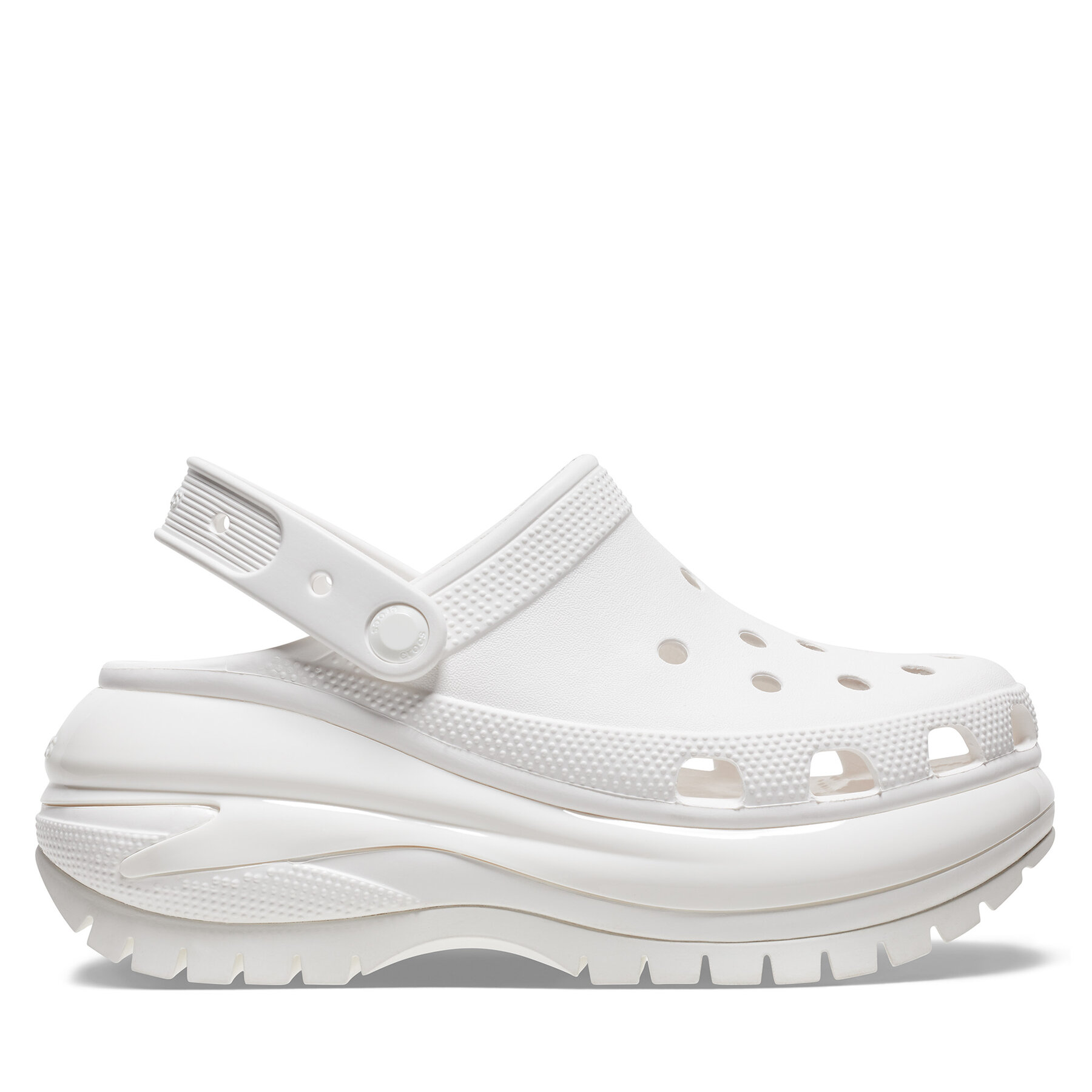 Pantoletten Crocs Classic Mega Crush Clog 207988 Weiß Pantoletten Crocs Classic Mega Crush Clog 207988 Weiß von Crocs