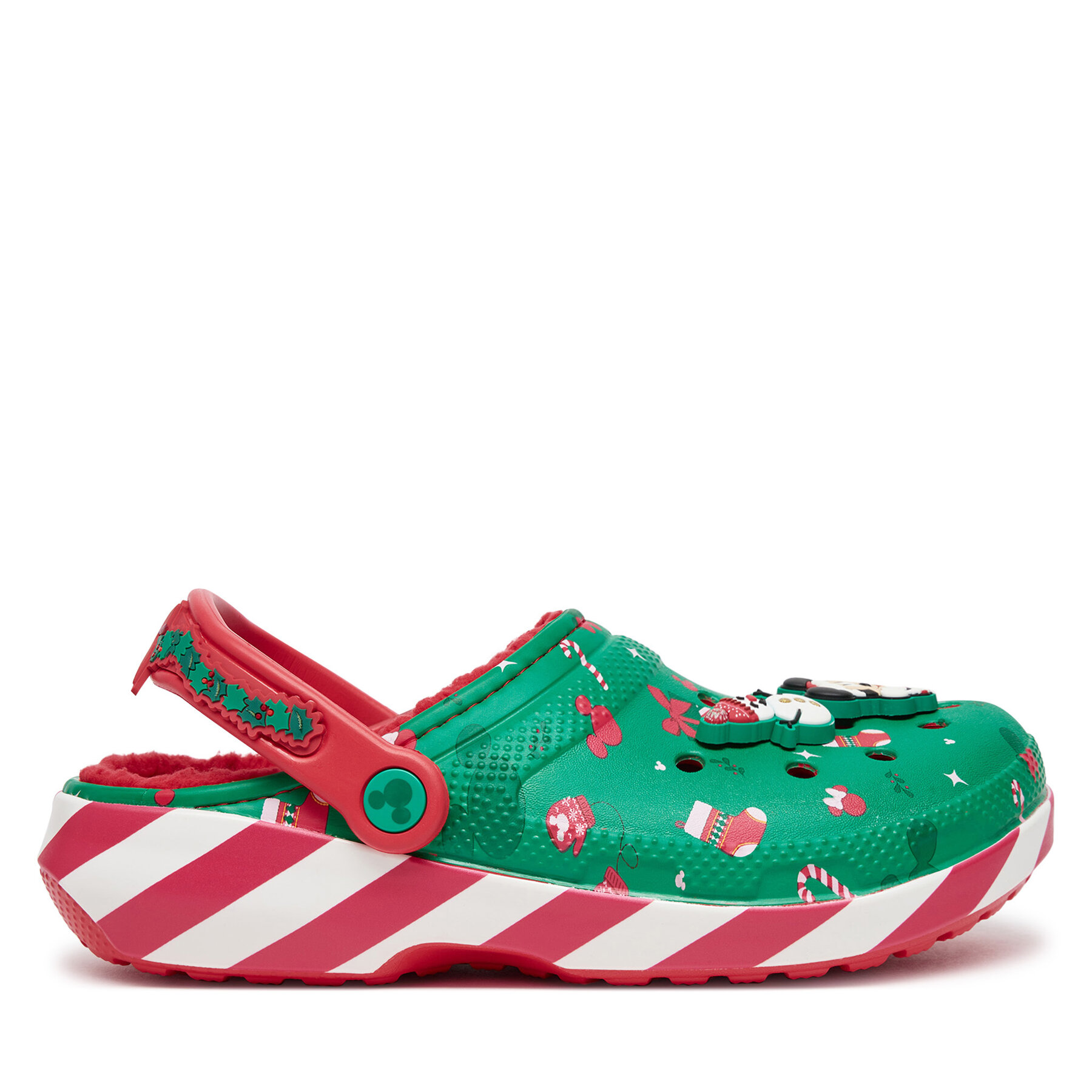 Pantoletten Crocs Classic Mickey Xmas Lined Clog 210813 Grün Pantoletten Crocs Classic Mickey Xmas Lined Clog 210813 Grün von Crocs