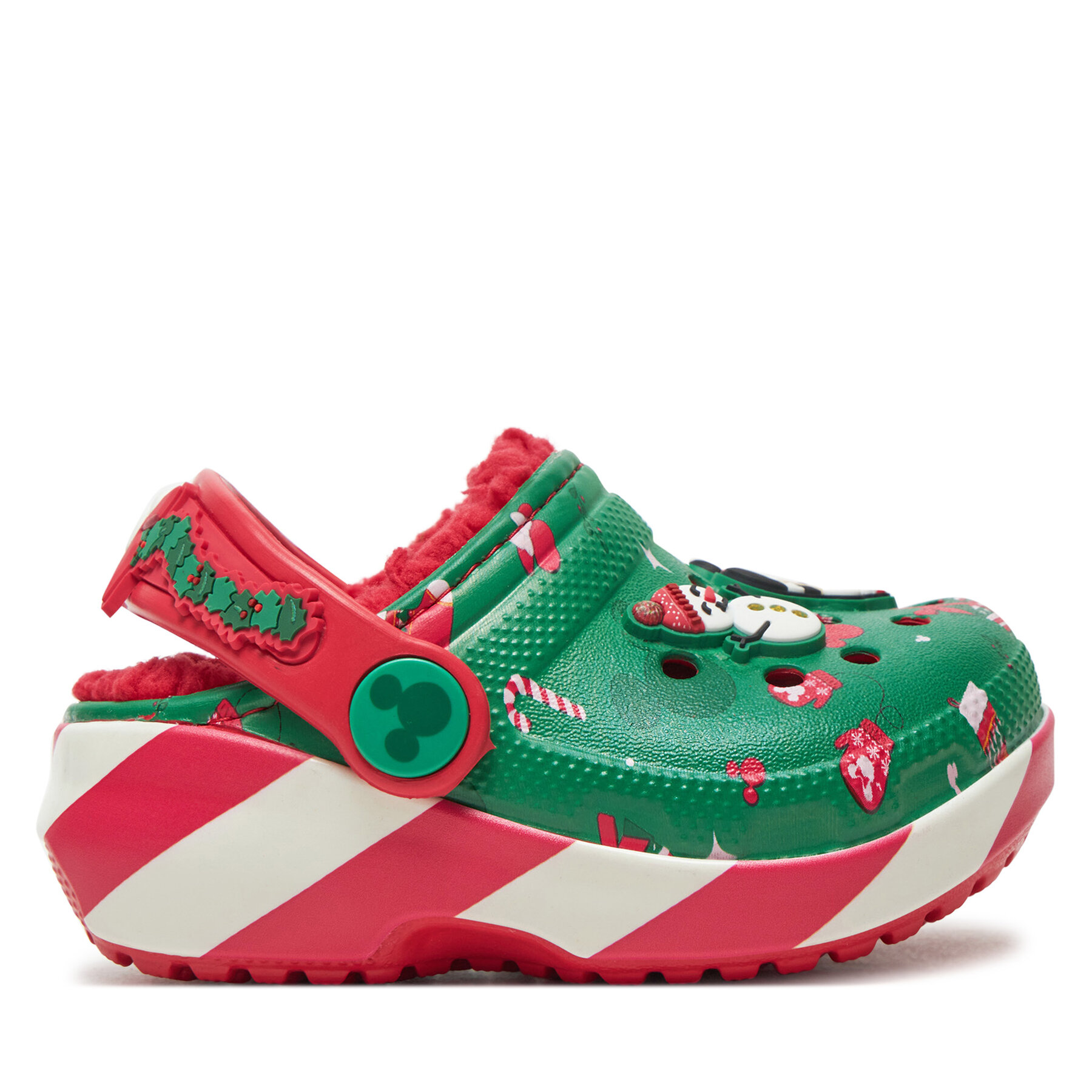 Pantoletten Crocs Classic Mickey Xmass Lined Clog T 210815 Grün Pantoletten Crocs Classic Mickey Xmass Lined Clog T 210815 Grün von Crocs