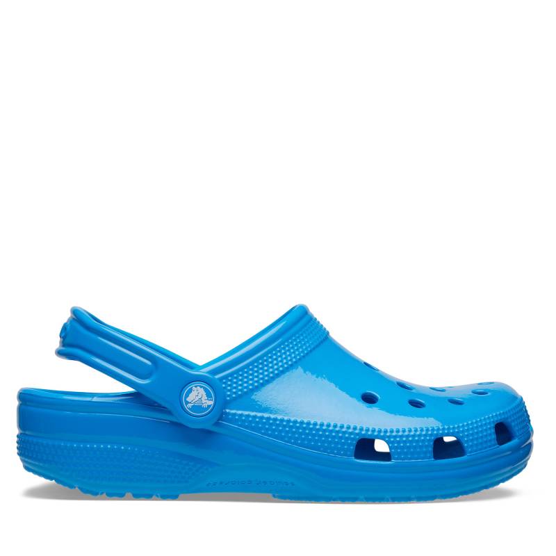 Pantoletten Crocs Classic Neon Hl Clog 209683 Blau von Crocs