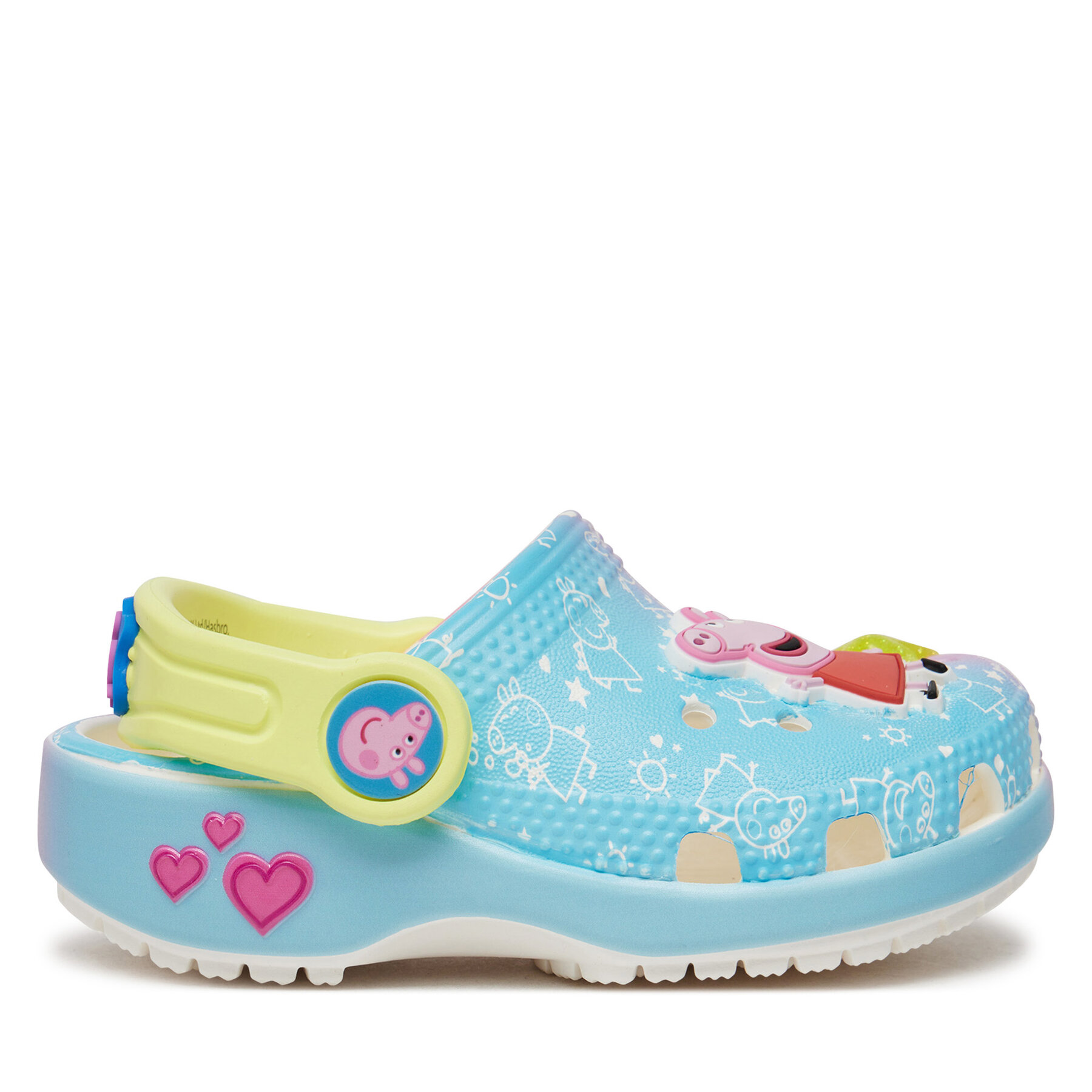 Pantoletten Crocs Classic Peppa Pig Clog T 210476 Weiß Pantoletten Crocs Classic Peppa Pig Clog T 210476 Weiß von Crocs
