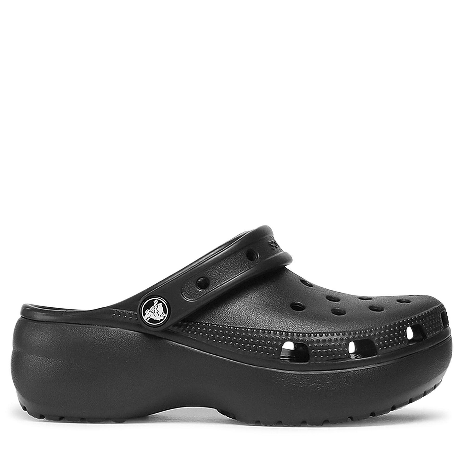 Pantoletten Crocs Classic Platform Clog 206750 Schwarz von Crocs