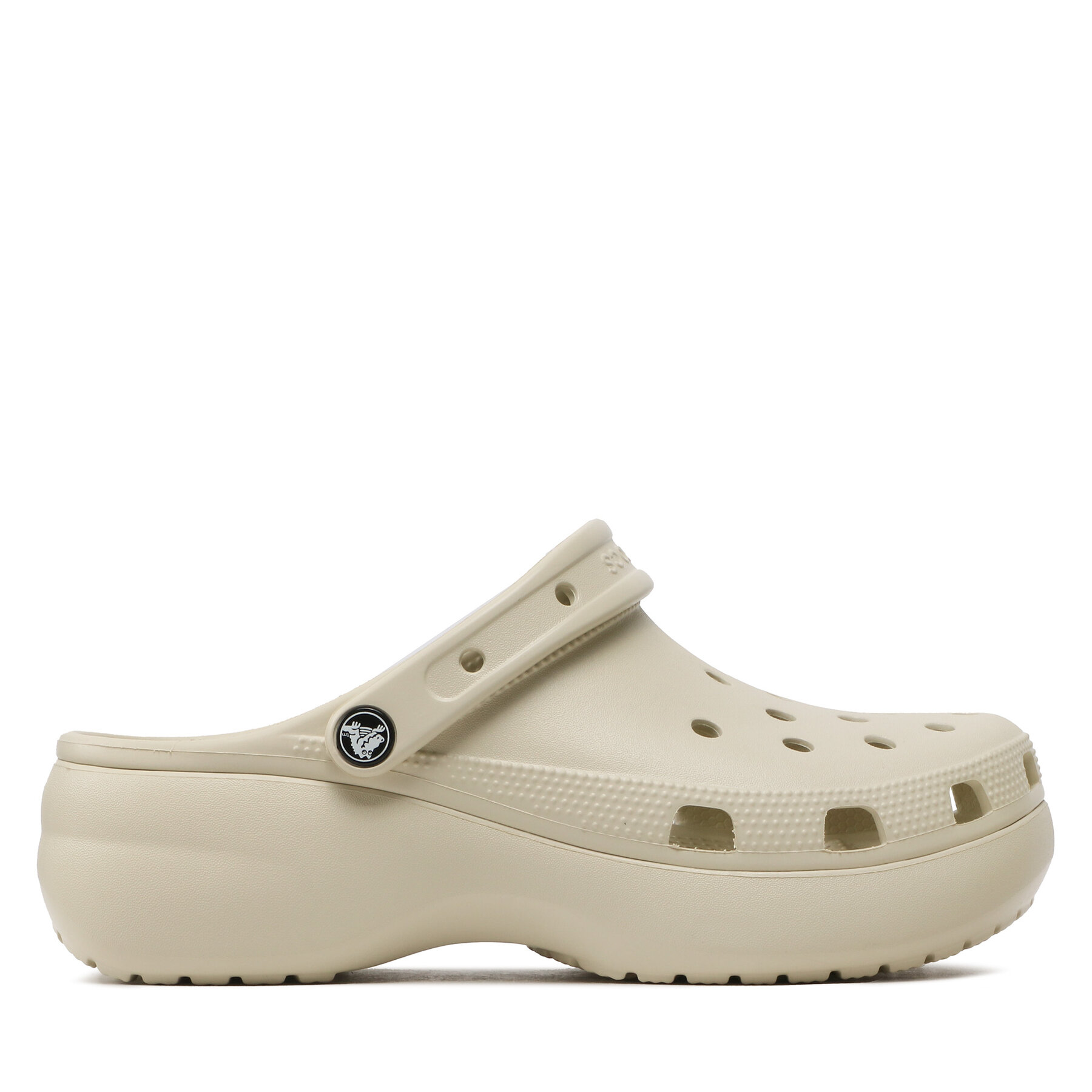 Pantoletten Crocs Classic Platform Clog W 206750 Beige Pantoletten Crocs Classic Platform Clog W 206750 Beige von Crocs