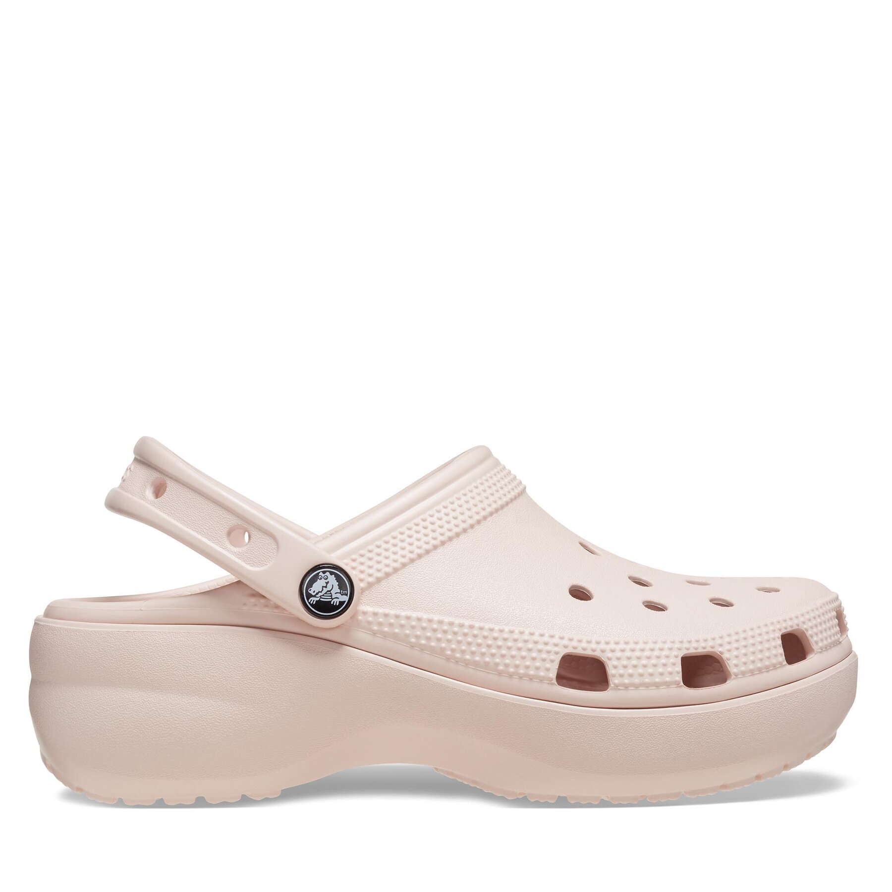 Pantoletten Crocs Classic Platform Clog W 206750 Rosa von Crocs